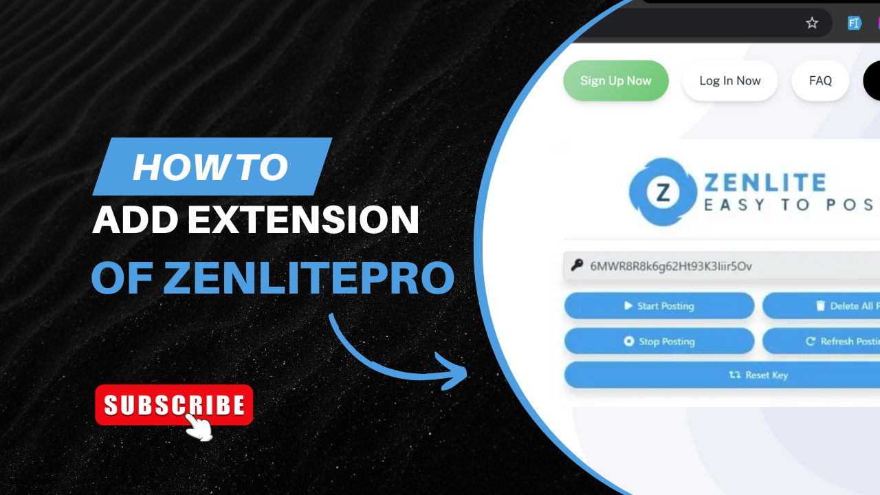 3. How To Add Extension Of ZenLitePro